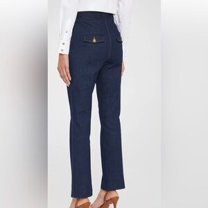 Veronica Beard Dark Blue Straight Leg Jeans size 4 nwot